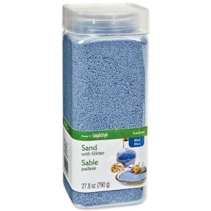 FloraCraft Sand with Glitter - (790g/1.74lb) Blue