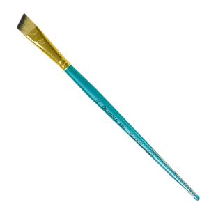 Royal Langnickel Menta 98 Brush for Acrylic - Short Handle, Angle 3/8"