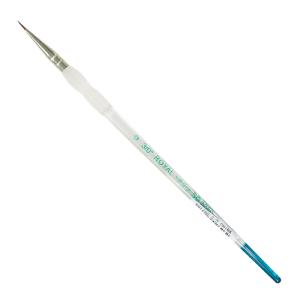 Royal Langnickel Soft-Grip Red Sable Brush - Short Handle, Detail Round #3/0