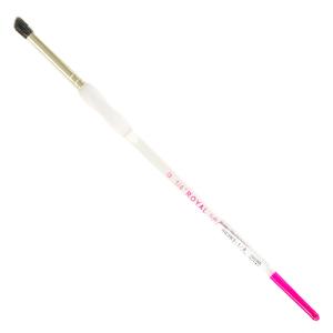 Royal Langnickel Soft-Grip Natural Fitch Brush - Short Handle, Deer Foot 1/4"