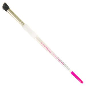 Royal Langnickel Soft-Grip Natural Fitch Brush - Short Handle, Deer Foot 3/8"