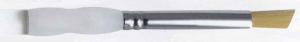 Royal Langnickel Soft-Grip Golden Taklon Brush - Short Handle, Deer Foot 1/2"