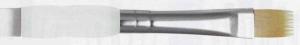 Royal Langnickel Soft-Grip Golden Taklon Brush - Short Handle, Comb 1/2"
