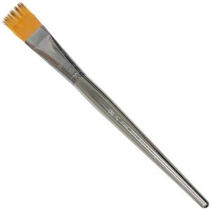 Royal Langnickel Zen Brush for All Media  Short Handle, Flat Wisp 3/4"