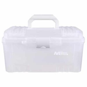 ArtBin 17" Twin Top Supply Box-Clear