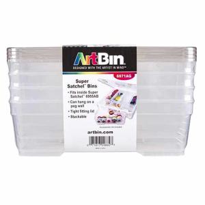 ArtBin Clear Bins & Lids-4 Pack