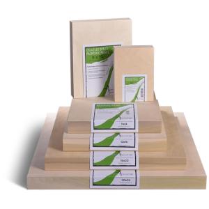American Easel Cradled Birch Panel Board - Natural, 10" x 10"
