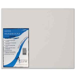 American Easel Tempered Gessoed Hardboard Panel 16"x20"