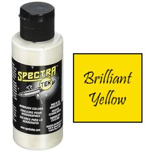 Badger Spectra-Tex Brilliant Yellow Airbrush Paint (2 ounces)