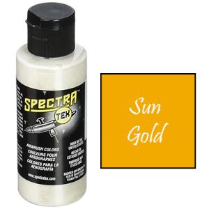 Badger Spectra-Tex Sun Gold Airbrush Paint (2 ounces)