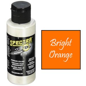 Badger Spectra-Tex Bright Orange Airbrush Paint (2 ounces)