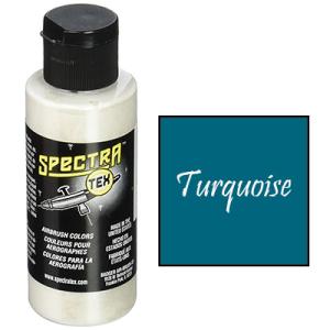 Badger Spectra-Tex Turquoise Airbrush Paint (2 ounces)