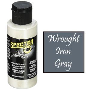 Badger Spectra-Tex Wrought Iron Gray Airbrush Paint (2 ounces)