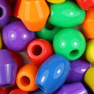 The Beadery Super Value Jumbo Beads - (1lb) Opaque Assortment