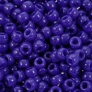 The Beadery Super Value Pony Beads – (900 Pieces) Opaque Blue