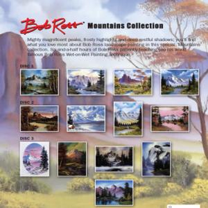 Bob Ross Instructional DVD - (3 Set) Mountains Collection