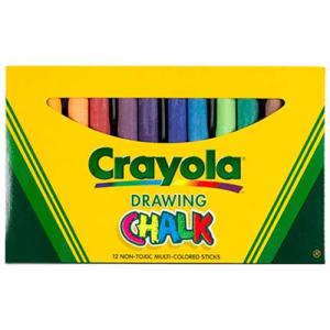 Crayola Drawing Chalk - (12 Pack) Assorted Colors