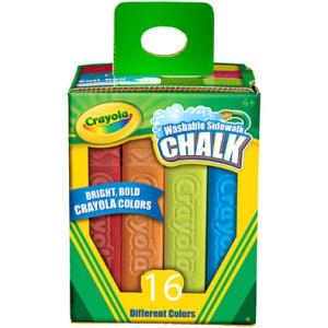 Crayola Sidewalk Chalk - (16 Pack) Assorted Colors