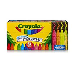 Crayola Sidewalk Chalk - (64 Pack) Assorted Colors