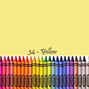 Crayola Crayons - (12 Pack) Yellow