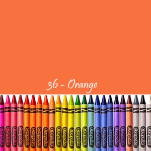 Crayola Crayons - (12 Pack) Orange