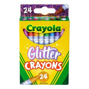 Crayola Crayons - (24 Pack) Glitter