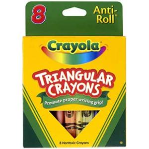 Crayola Triangular Crayons - (8 Pack)