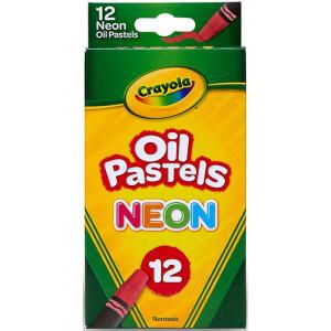 Crayola Oil Pastels - (12 Pack) Neon Colors