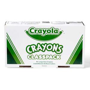 Crayola Crayons Classpack - (832 Pieces) 64 Colors