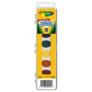 Crayola Washable Watercolor Set - 8 Assorted Colors