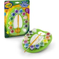 Crayola Washable Kids Paint Pots Palette Set - 12 Assorted Colors