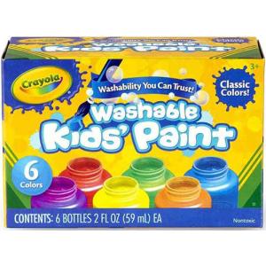 Crayola Washable Kids Paint Set - 6 Classic Colors