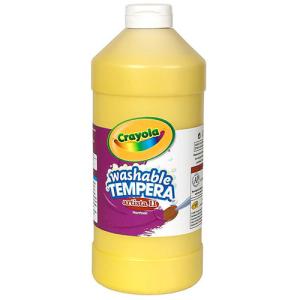 Crayola Washable Tempera Paint - (16oz/473ml) Yellow