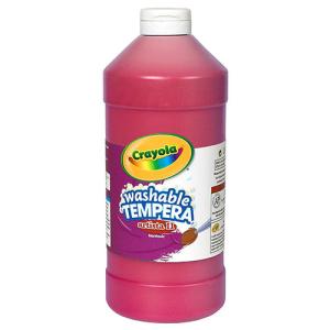 Crayola Washable Tempera Paint - (16oz/473ml) Red