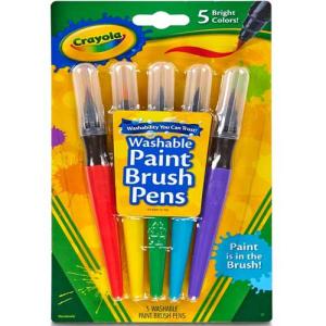 Crayola Paint Brush Pens - (5 Pack) Assorted Colors