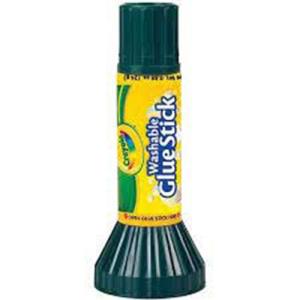 Crayola Washable Glue Sticks .88oz - (12 Pack)