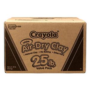 Crayola Air-Dry Clay - (25lb Box) White