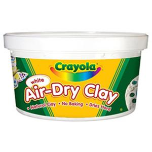 Crayola Air-Dry Clay - (2.5lb Bucket) White