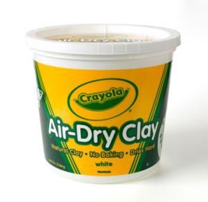 Crayola Air-Dry Clay - (5lb Bucket) White