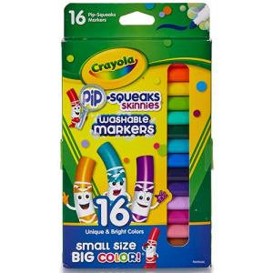 Crayola Pip-Squeaks Washable Markers - (16 Pack) Skinnies