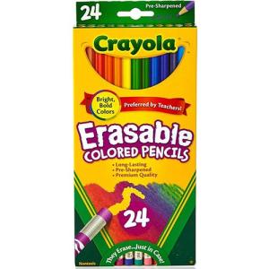Crayola Erasable Colored Pencils - (24 Pack)