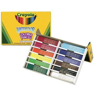 Crayola Watercolor Pencils Classpack - (240 Pieces) 10 Colors
