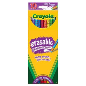 Crayola Erasable Colored Pencils - (10 Pack)