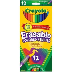 Crayola Erasable Colored Pencils - (12 Pack)
