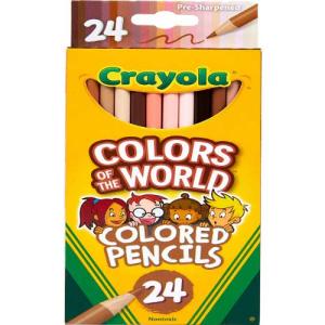 Crayola Colors of the World Colored Pencils - (24Pack) 68-4607