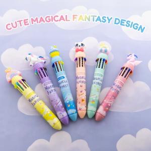 Bazic Assorted Magical Fantasy 10 Color Retractable Pen  (EACH SOLD SEPARATELY)