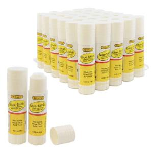 Bazic All Purpose Medium Glue Sticks  -30pk (0.28oz/8g)