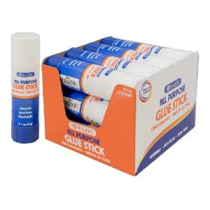 Bazic Premium Medium Glue Sticks  -12pk (0.7oz/21g)