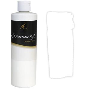Chromacryl Acrylic Paint - (16oz/473ml) White