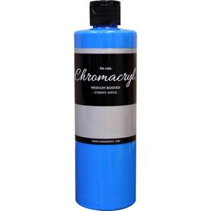 Chromacryl Acrylic Paint - (16.9oz/473ml) Neon Blue